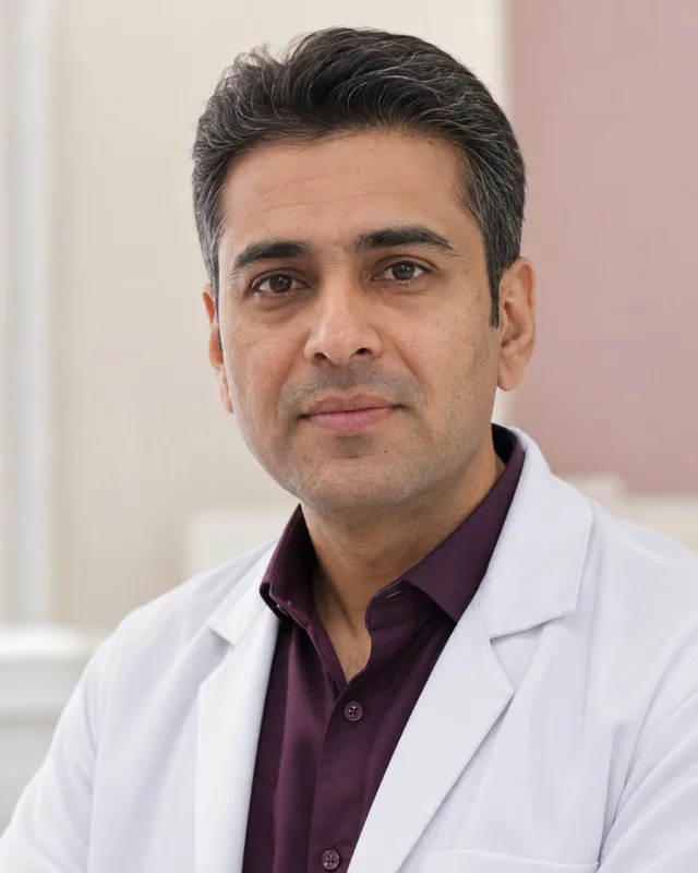 Fictional portrait of Dr. Rohan Bedi