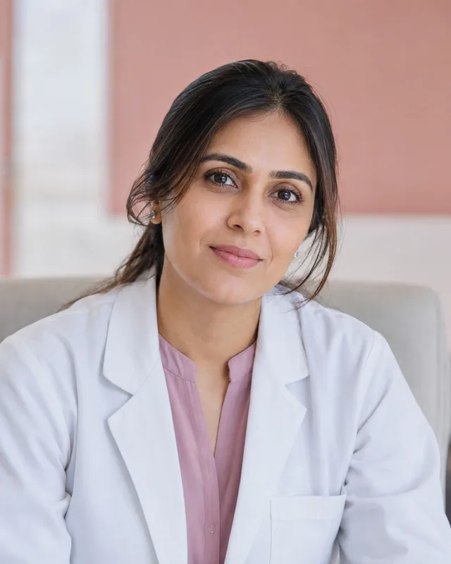 Fictional portrait of Dr. Sana Mirza