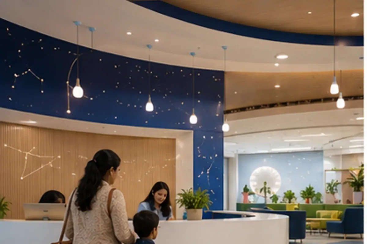 Sprout multi-page children’s hospital website preview