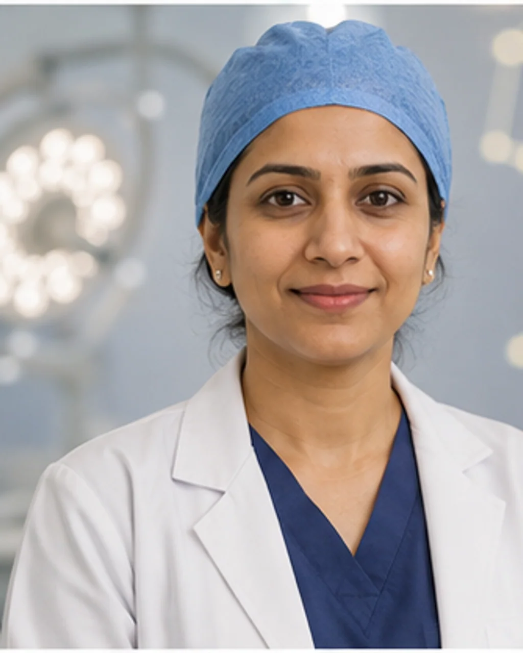 Portrait of fictional professional Dr. Ruchi Sood